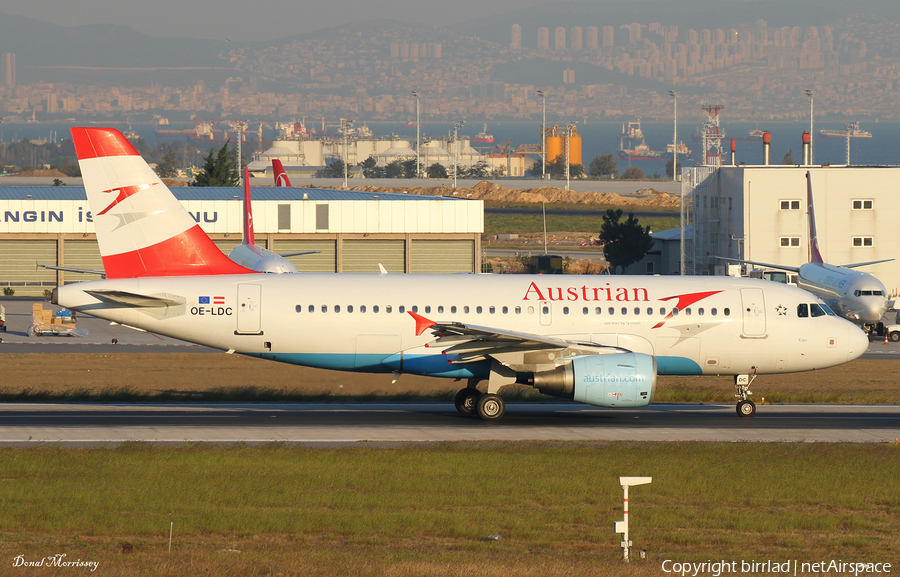 Austrian Airlines Airbus A319-112 (OE-LDC) | Photo 98362