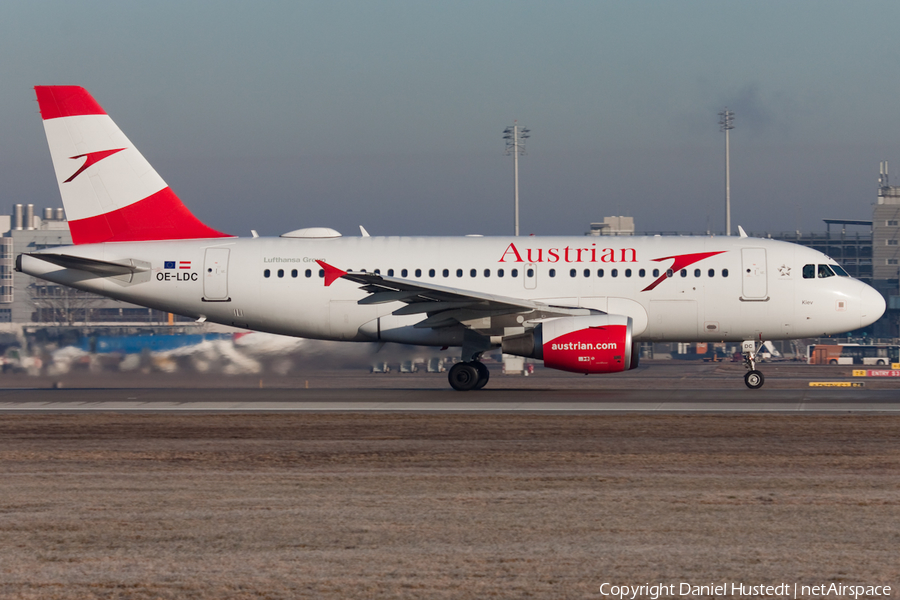 Austrian Airlines Airbus A319-112 (OE-LDC) | Photo 417085