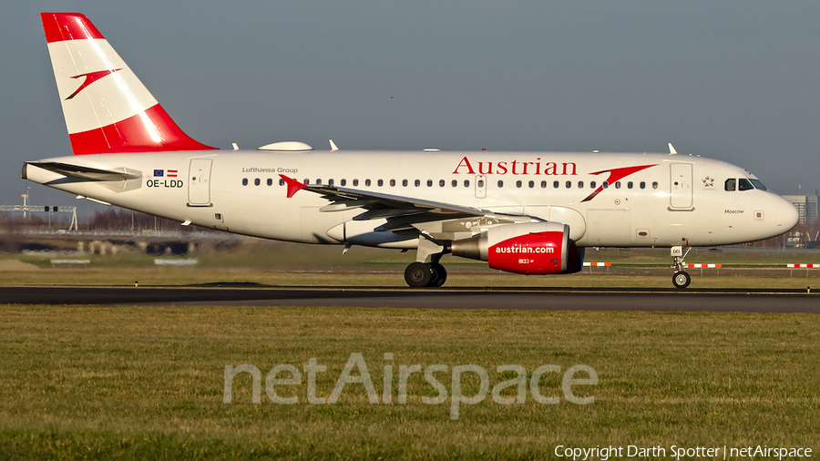 Austrian Airlines Airbus A319-112 (OE-LDD) | Photo 358630