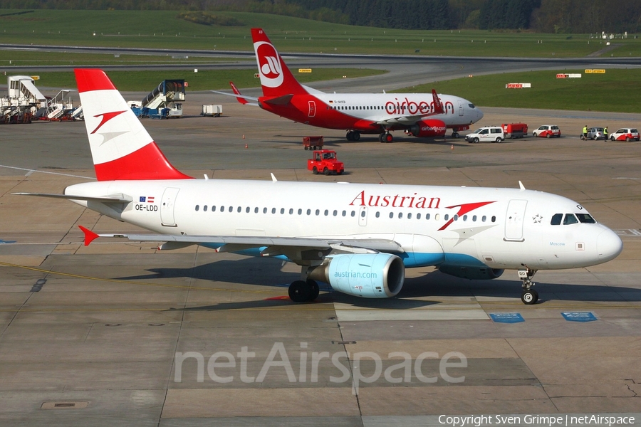 Austrian Airlines Airbus A319-112 (OE-LDD) | Photo 35349