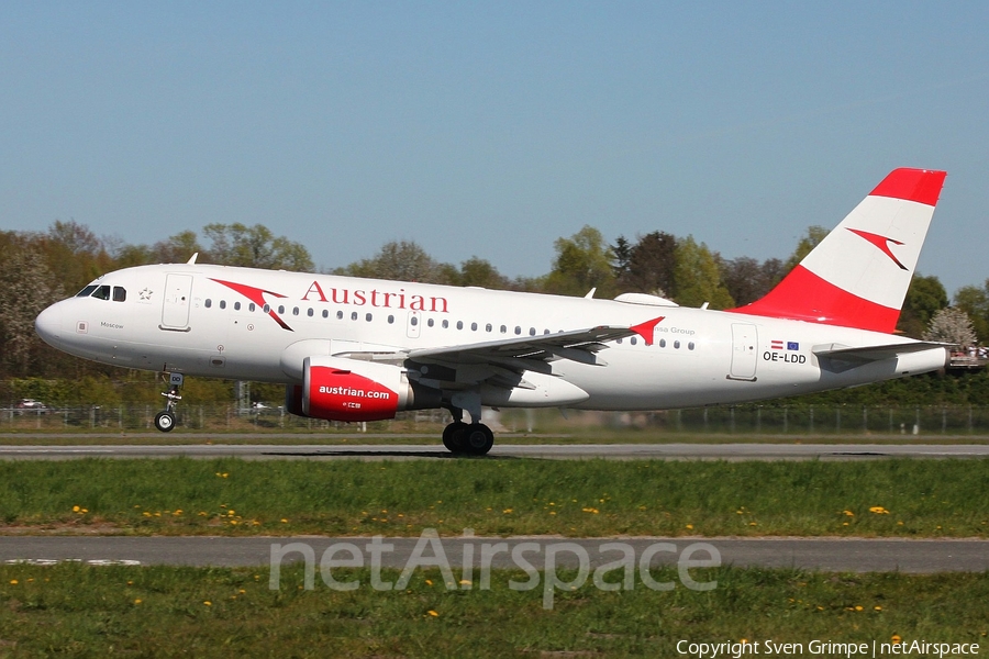 Austrian Airlines Airbus A319-112 (OE-LDD) | Photo 315067