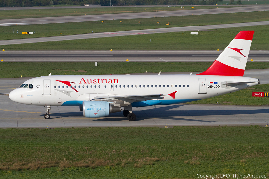 Austrian Airlines Airbus A319-112 (OE-LDD) | Photo 355011