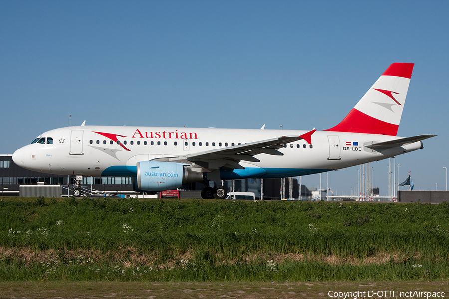 Austrian Airlines Airbus A319-112 (OE-LDE) | Photo 358509