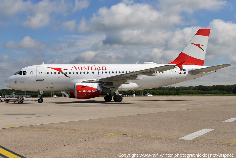 Austrian Airlines Airbus A319-112 (OE-LDE) | Photo 461590