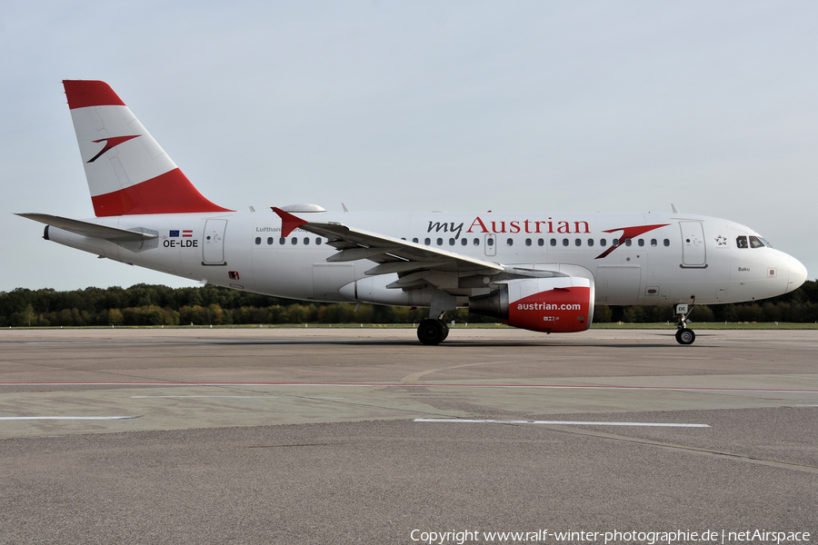 Austrian Airlines Airbus A319-112 (OE-LDE) | Photo 502580