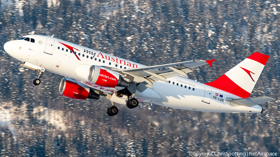 Austrian Airlines Airbus A319-112 (OE-LDE) | Photo 289127