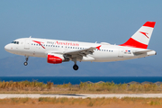 Austrian Airlines Airbus A319-112 (OE-LDE) at  Rhodes, Greece