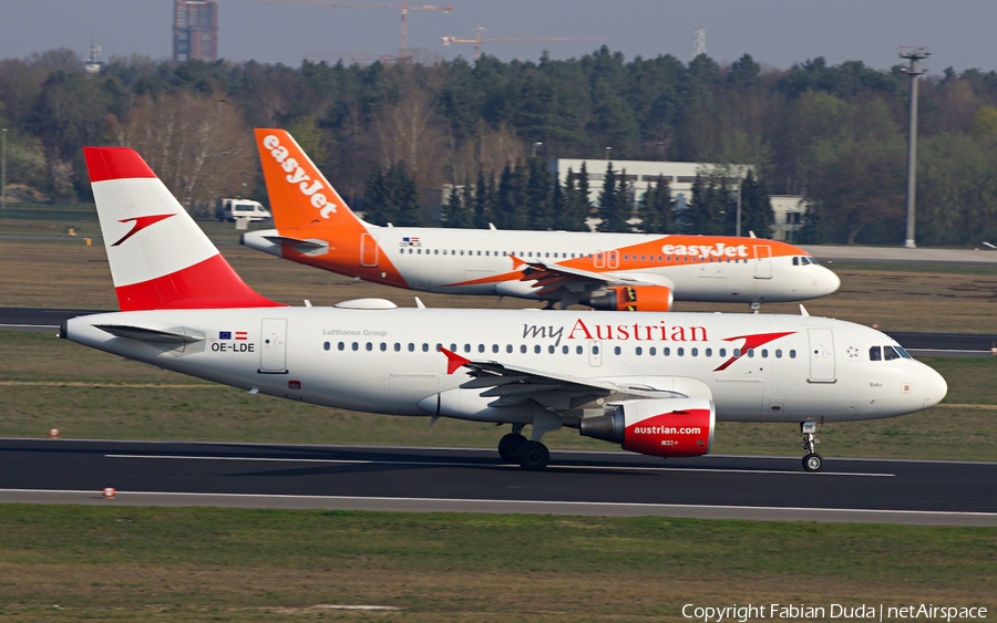 Austrian Airlines Airbus A319-112 (OE-LDE) | Photo 347706