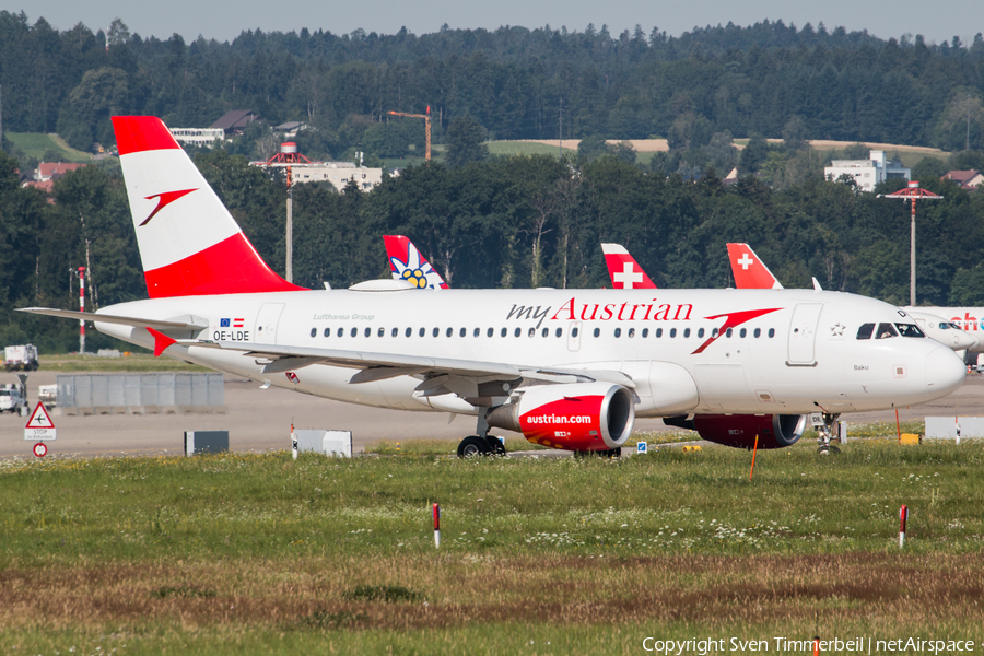 Austrian Airlines Airbus A319-112 (OE-LDE) | Photo 394511