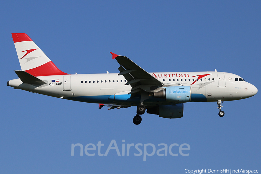 Austrian Airlines Airbus A319-112 (OE-LDF) | Photo 361102