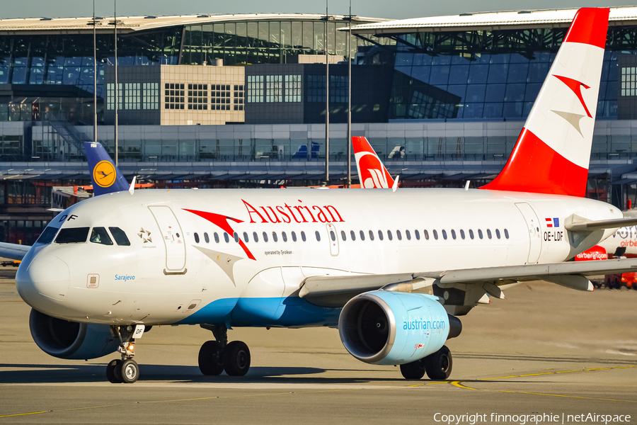 Austrian Airlines Airbus A319-112 (OE-LDF) | Photo 495792