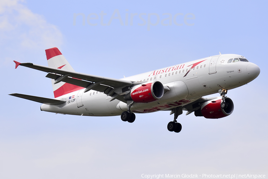 Austrian Airlines Airbus A319-112 (OE-LDF) | Photo 290746