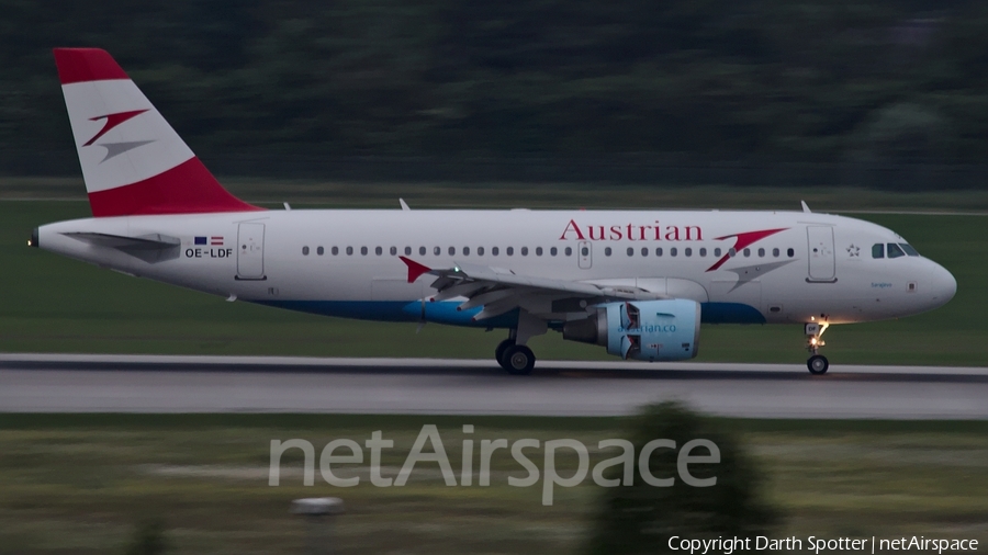 Austrian Airlines Airbus A319-112 (OE-LDF) | Photo 229953