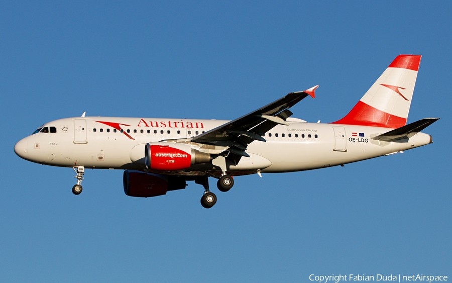 Austrian Airlines Airbus A319-112 (OE-LDG) | Photo 294504