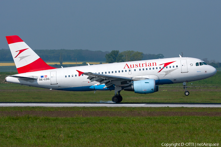 Austrian Airlines Airbus A319-112 (OE-LDG) | Photo 254981