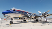 The Flying Bulls Douglas DC-6B (OE-LDM) at  Frankfurt am Main, Germany