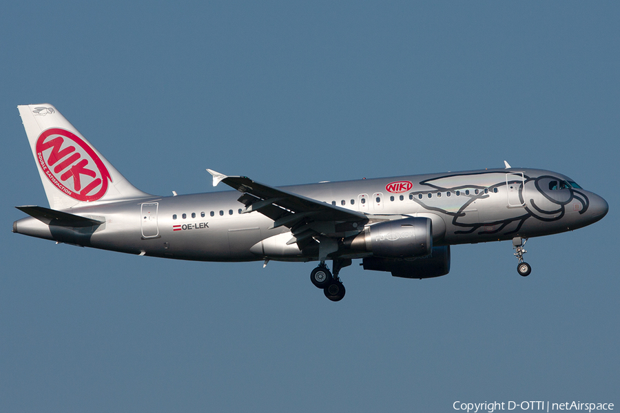 Niki Airbus A319-112 (OE-LEK) | Photo 255656