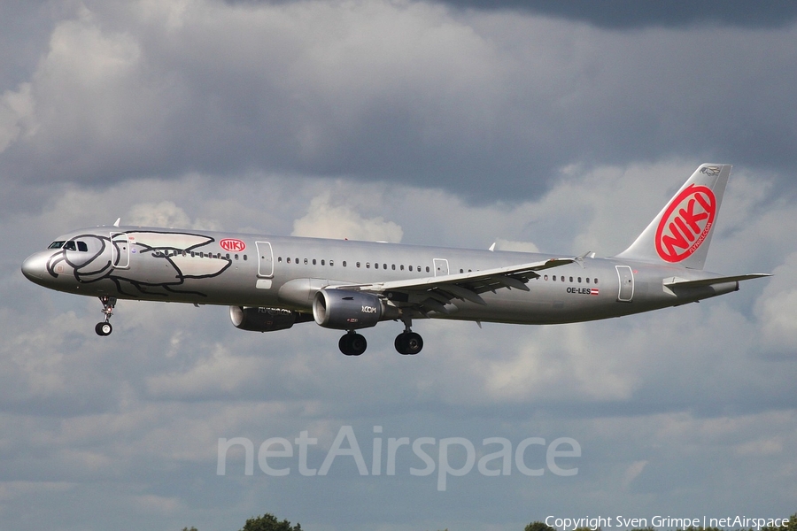 Niki Airbus A321-211 (OE-LES) | Photo 189180