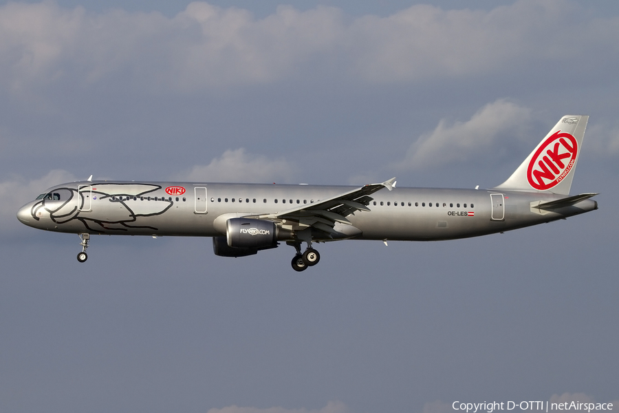 Niki Airbus A321-211 (OE-LES) | Photo 408413