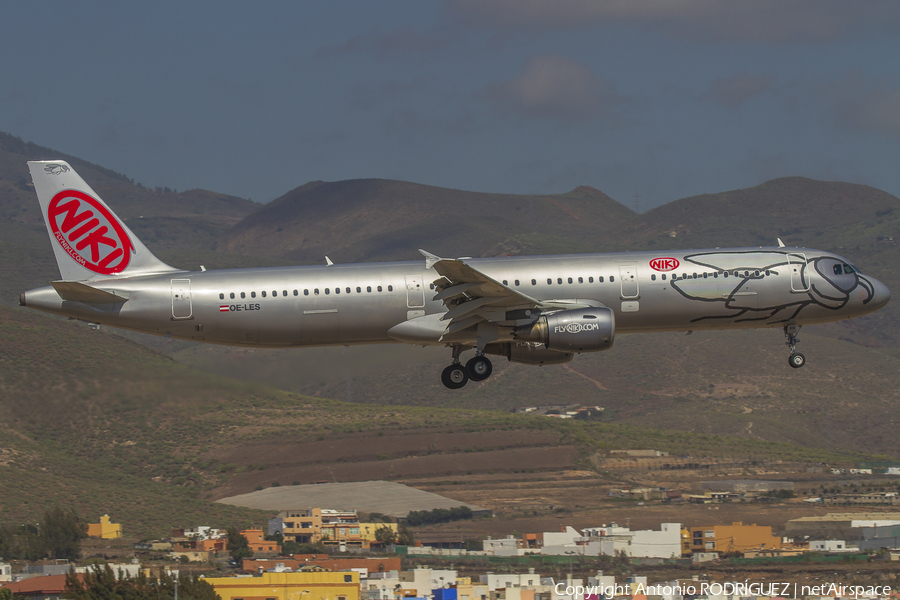 Niki Airbus A321-211 (OE-LES) | Photo 154942