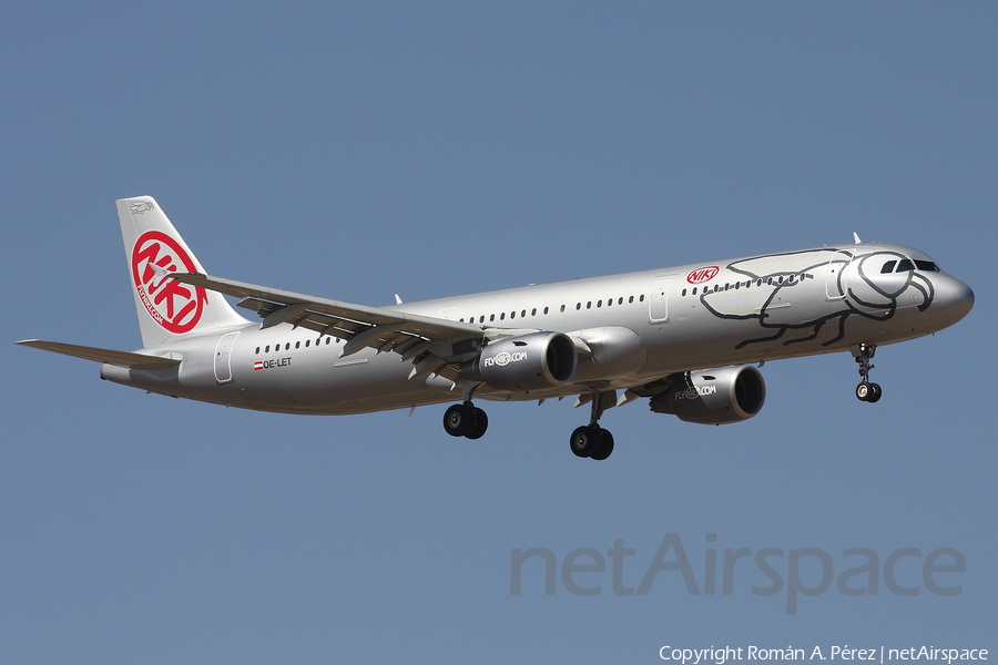 Niki Airbus A321-211 (OE-LET) | Photo 282077