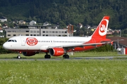 Niki Airbus A320-214 (OE-LEX) at  Innsbruck - Kranebitten, Austria
