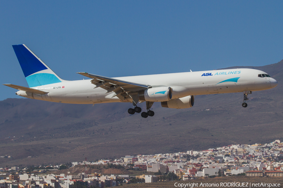 ASL Airlines Belgium Boeing 757-23APF (OE-LFB) | Photo 356213