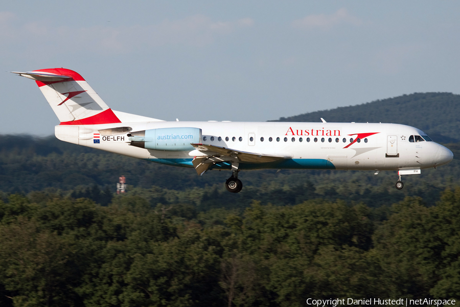 Austrian Airlines Fokker 70 (OE-LFH) | Photo 528482