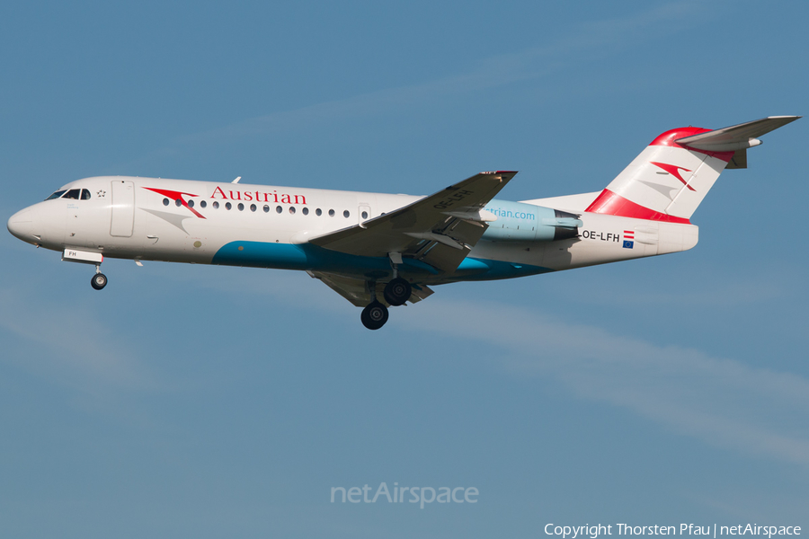 Austrian Airlines Fokker 70 (OE-LFH) | Photo 82069