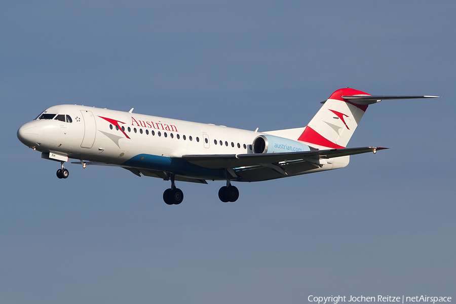Austrian Airlines Fokker 70 (OE-LFH) | Photo 82265