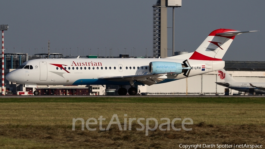 Austrian Airlines Fokker 70 (OE-LFH) | Photo 219607