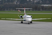 Austrian Airlines Fokker 70 (OE-LFH) at  Innsbruck - Kranebitten, Austria