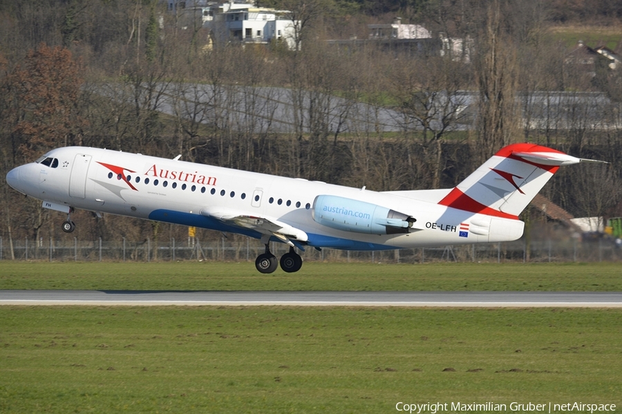 Austrian Airlines Fokker 70 (OE-LFH) | Photo 83396