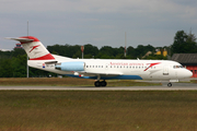 Austrian Arrows (Tyrolean) Fokker 70 (OE-LFI) at  Frankfurt am Main, Germany