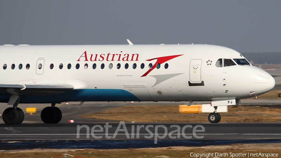 Austrian Airlines Fokker 70 (OE-LFJ) | Photo 208754