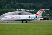Austrian Airlines Fokker 70 (OE-LFJ) at  Innsbruck - Kranebitten, Austria