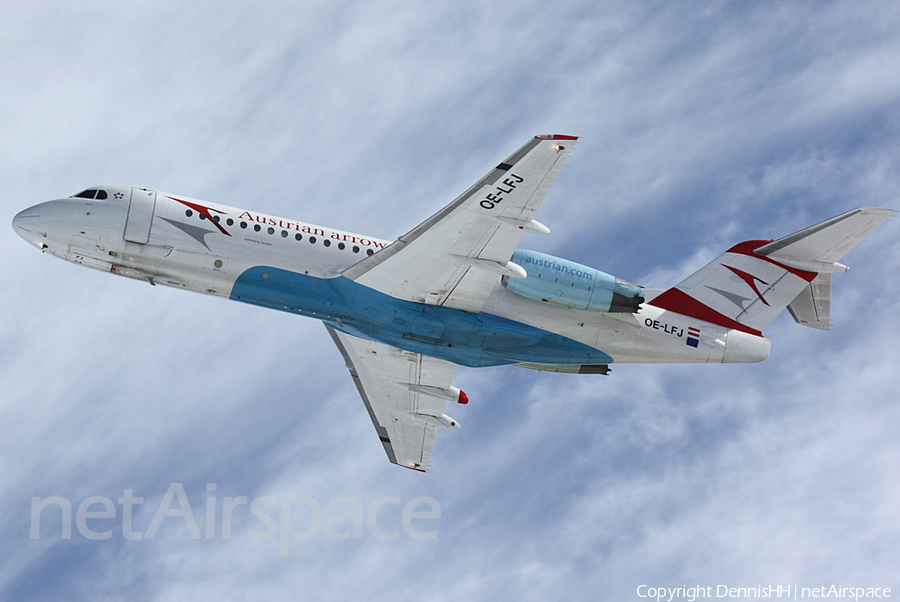 Austrian Arrows (Tyrolean) Fokker 70 (OE-LFJ) | Photo 406227