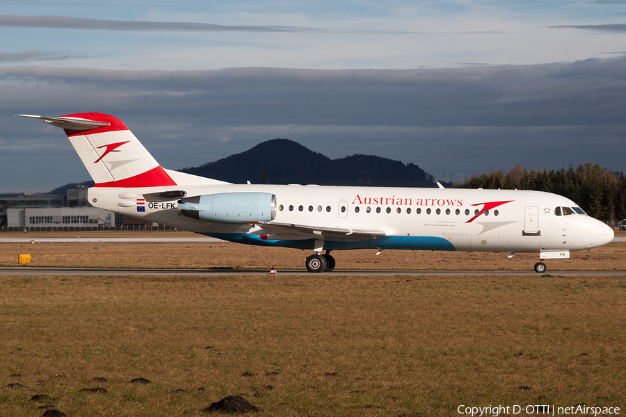 Austrian Arrows (Tyrolean) Fokker 70 (OE-LFK) | Photo 192435