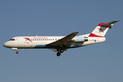 Austrian Arrows (Tyrolean) Fokker 70 (OE-LFP) at  Hamburg - Fuhlsbuettel (Helmut Schmidt), Germany