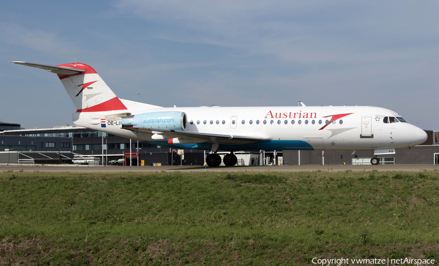 Austrian Airlines Fokker 70 (OE-LFQ) | Photo 422941