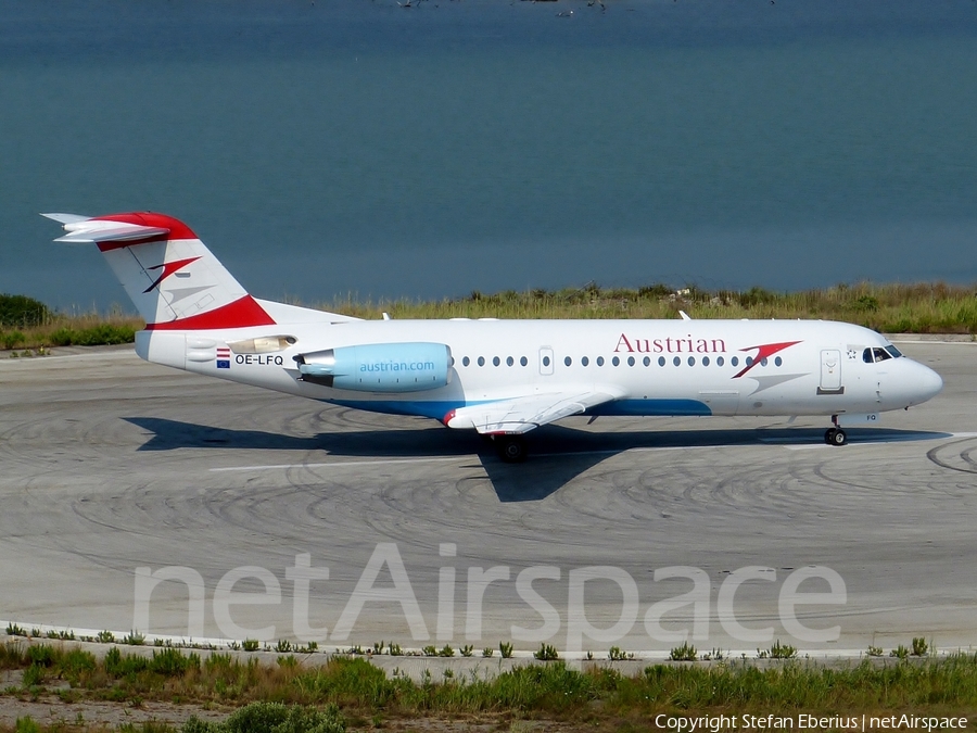 Austrian Airlines Fokker 70 (OE-LFQ) | Photo 126450