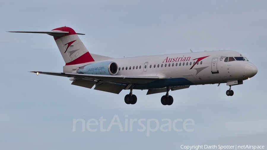 Austrian Airlines Fokker 70 (OE-LFQ) | Photo 231850