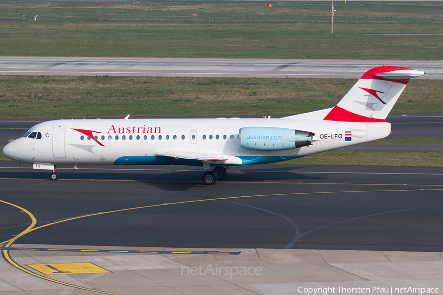Austrian Airlines Fokker 70 (OE-LFQ) | Photo 73782
