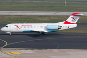 Austrian Airlines Fokker 70 (OE-LFQ) at  Dusseldorf - International, Germany