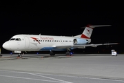 Austrian Airlines Fokker 70 (OE-LFQ) at  Innsbruck - Kranebitten, Austria
