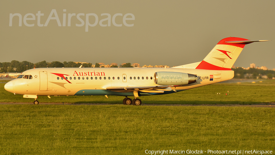Austrian Airlines Fokker 70 (OE-LFR) | Photo 501453