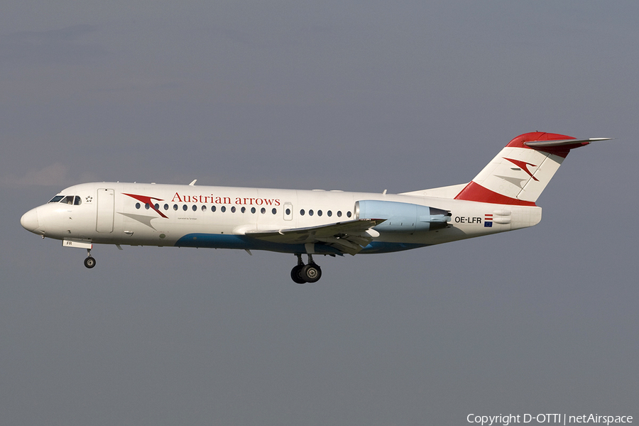 Austrian Arrows (Tyrolean) Fokker 70 (OE-LFR) | Photo 277292