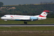 Austrian Arrows (Tyrolean) Fokker 70 (OE-LFR) at  Vienna - Schwechat, Austria