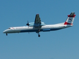 Austrian Airlines Bombardier DHC-8-402Q (OE-LGA) at  Corfu - International, Greece