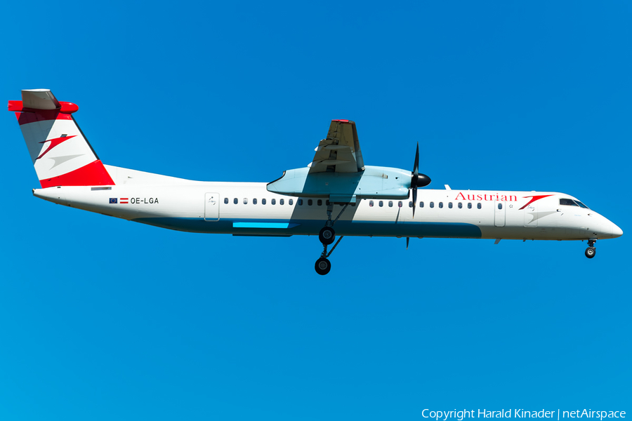 Austrian Airlines Bombardier DHC-8-402Q (OE-LGA) | Photo 297810
